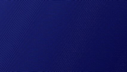 Wall Mural - Abstract wave pattern background. Elegant blue curve concept. Vector illustration for design