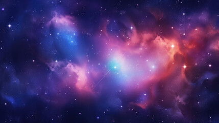 Wall Mural - background with stars