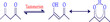 Intramolecular hydrogen bonding in acetylacetone contribute to  stabilize the enol tautomer.Vector illustration.