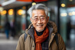 © imagemir - Happy Elderly Japanese Man in the City. Timeless Urban Grace