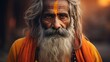 Indian guru, AI generated Image