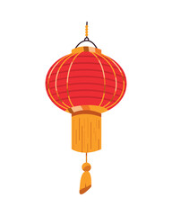 Sticker - china red lantern