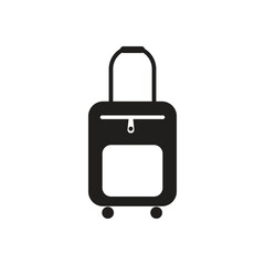 Poster - suitcase logo icon