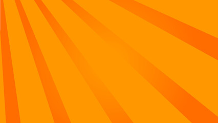 Abstract Orange comic sunbrust background with rays. Geometric stripe line art design. Modern futuristic concept. Modern banner template.Suit for cover, poster, website, banner, presentation.