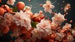 Peach Blossoms in Full Bloom, Symbolizing Spring Renewal.