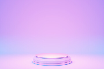 Poster - 3d background products display podium scene with geometric platform. backdrop background  3d render with podium.