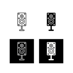 Speakers Vector Icon