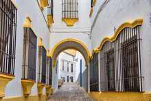 Spain, Ronda Streets In Historic City Center