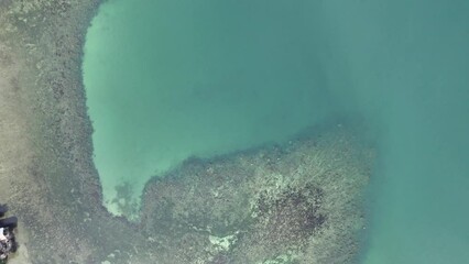 Wall Mural - aerial view of the ocean in the philippines