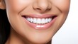 © morepiixel - Closeup woman smiling with clean teeth. used for a dental ad.