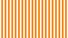 Orange And White Vertical Stripes Background