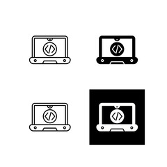 Coding Vector Icon
