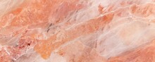 Abstract Peach Fuzz Marbleized Stone Marble Granite Texture Background Panorama Banner Marbled, Seamless Pattern