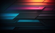 An Illustration Of A Gradient Abstract Wall Generative AI