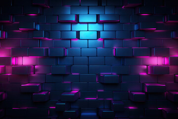 Futuristic gaming abstract background with glowing lines for wallpaper