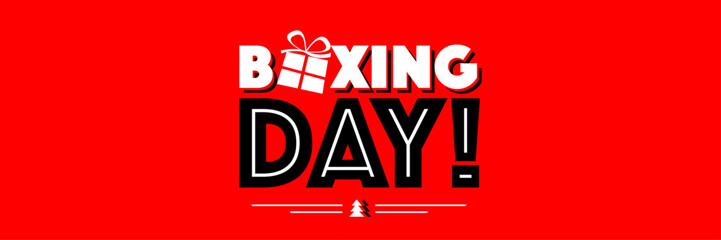 Sticker - Boxing day