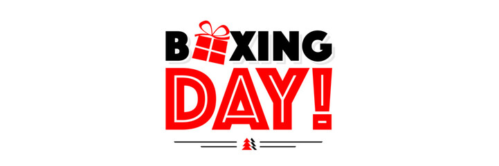 Canvas Print - Boxing day