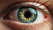Intricate Details of Human Eye