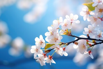 tree branch blossom in spring