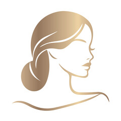 Wall Mural - Woman Beauty Logotype