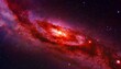 red galaxy in deep space elements of this image were furnished by nasa