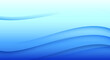 Blue and white business wave banner background