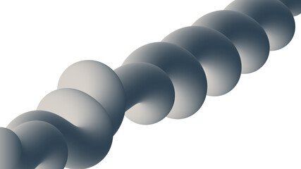 Poster - abstract trendy 3d wavy fluid background wallpaper. gray gradient color 3d fluid liquid wallpaper ba