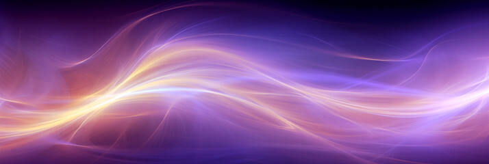 Wall Mural - Abstract energy purple and black banner background with copy space for text.