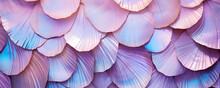 Iridescent Seashell Texture Background, Shimmering And Opalescent Shell Surface, Enchanting And Otherworldly Backdrop, Rare And Mesmerizing 