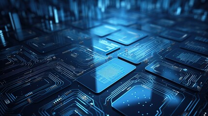abstract computer motherboard technology,technological process, science, education. digital dynamic wallpaper background
