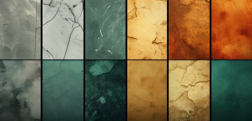 Dive into the interplay of textures and colors with a rough texture background featuring gradients of white, green, and golden