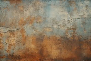 Wall Mural - Close-up of a rusty iron plate