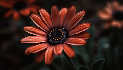 Canvas Print - Vibrant chamomile plant in close up, showcasing organic beauty generated by AI