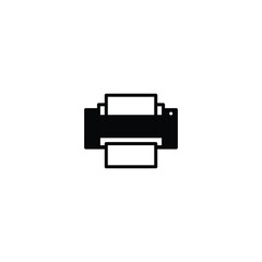 Poster - Printer icon vector for web for web site Computer and mobile app