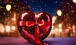 バレンタインデー、ハート型チョコレート、コピースペース、背景｜Valentine's Day, heart-shaped chocolates. Copy space, background. Generative AI