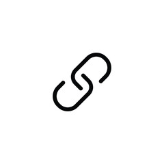 Poster - link icon, link sign vector for web site computer and mobile app