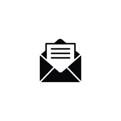 Poster - envelope icon, mail icon, email sign vector for web site computer and mobile app