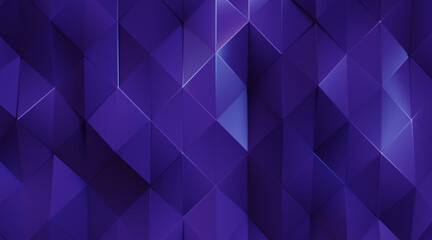 Wall Mural - Random shifted Wall background with tiles. Futuristic, triangle tile pattern Wallpaper with 3D. 3D Render