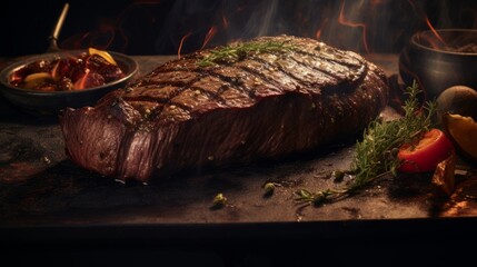 Wall Mural - yummy beef grill steak