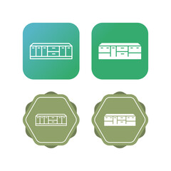 Canvas Print - Cabinets Vector Icon