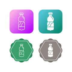 Sticker - Soft Drink Vector Icon