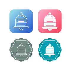 Poster - School Bell Vector Icon