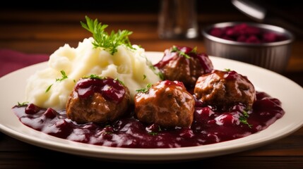 Wall Mural - Swedish Meatballs