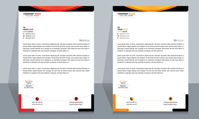 letterhead for design business illustration abstract web concept layout medicals document website st