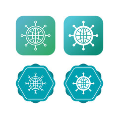 Poster - Network Vector Icon