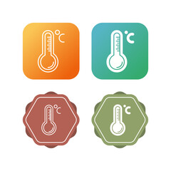 Poster - Thermometer Vector Icon