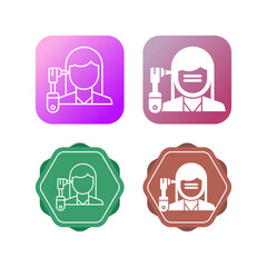 Poster - Otoscope Vector Icon