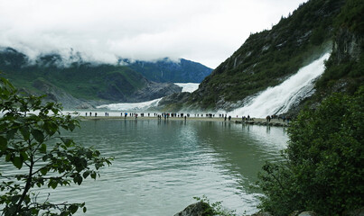 Poster - Mendenhall Glacier, Juneau, Alaska, United States