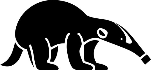 Wall Mural - Anteater icon