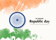 26 January- Happy Republic Day of India celebration.